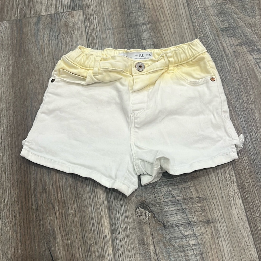 Zara ombré Jean shorts